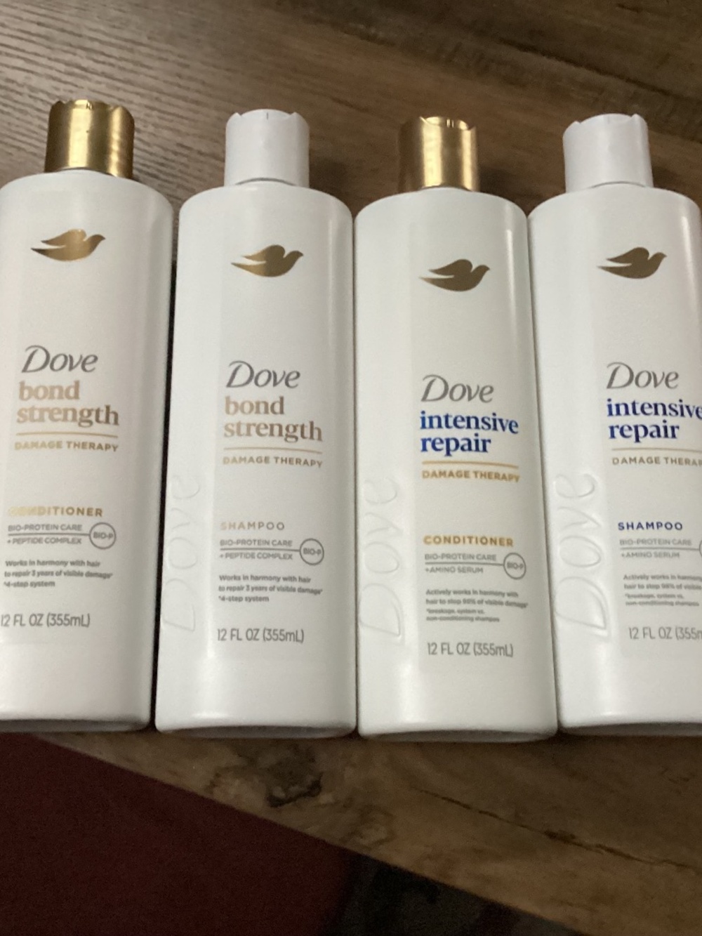 Dove Bond Strength & Intensive Repair Shampoo & Conditioner Set New